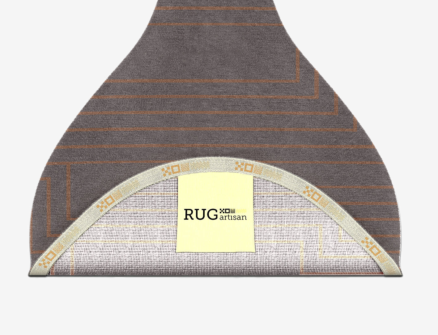 Lilt Minimalist Drop Hand Knotted Tibetan Wool Custom Rug by Rug Artisan