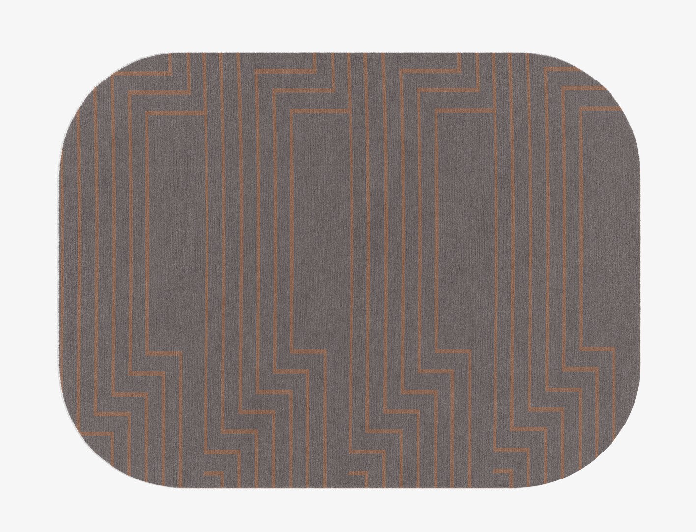 Lilt Minimalist Oblong Hand Knotted Tibetan Wool Custom Rug by Rug Artisan