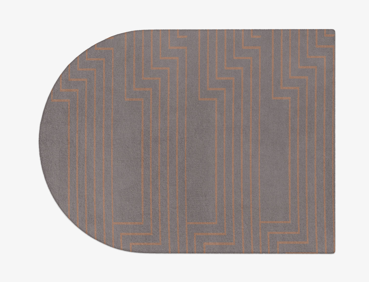 Lilt Minimalist Arch Hand Tufted Pure Wool Custom Rug by Rug Artisan