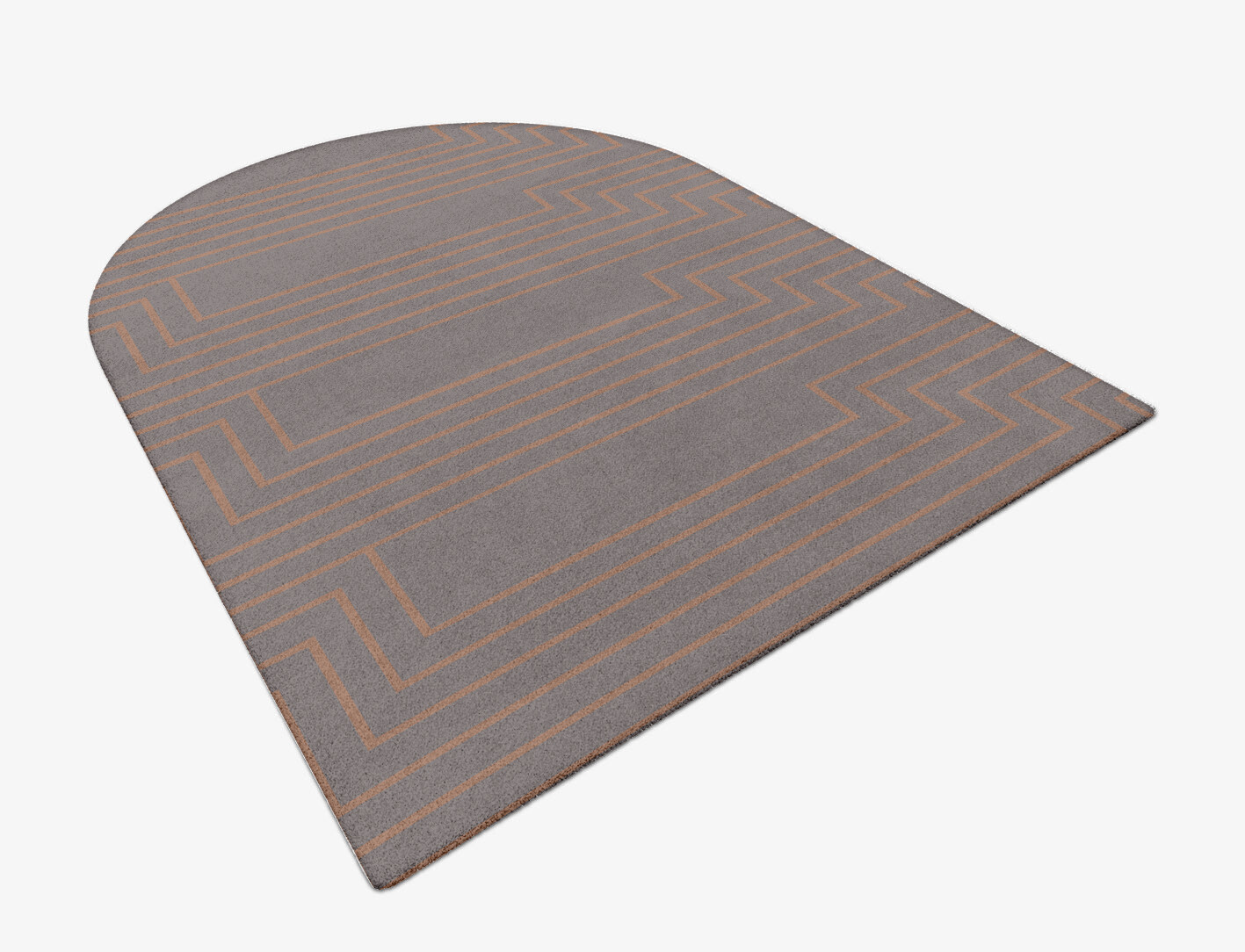 Lilt Minimalist Arch Hand Tufted Pure Wool Custom Rug by Rug Artisan