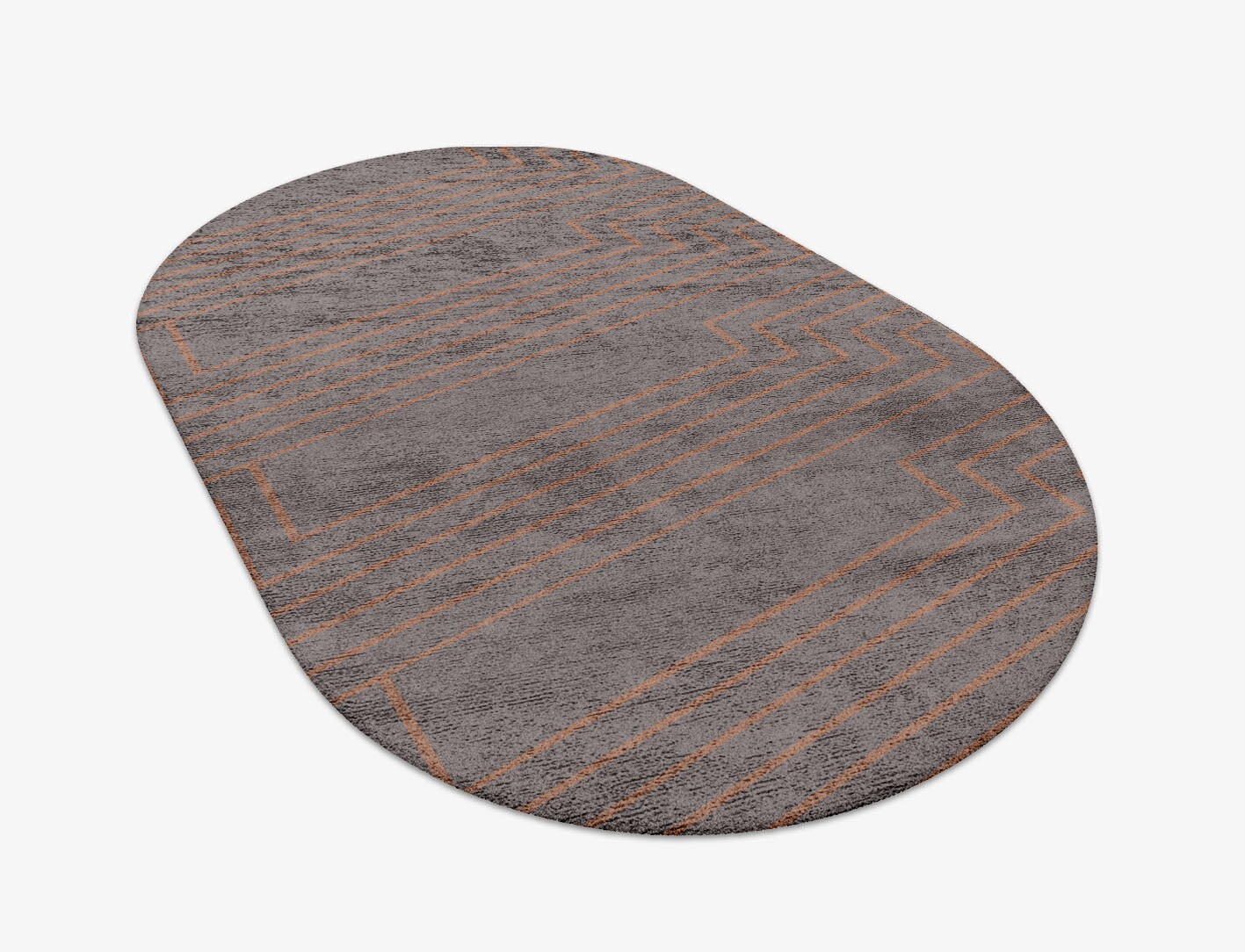 Lilt Minimalist Capsule Hand Tufted Bamboo Silk Custom Rug by Rug Artisan