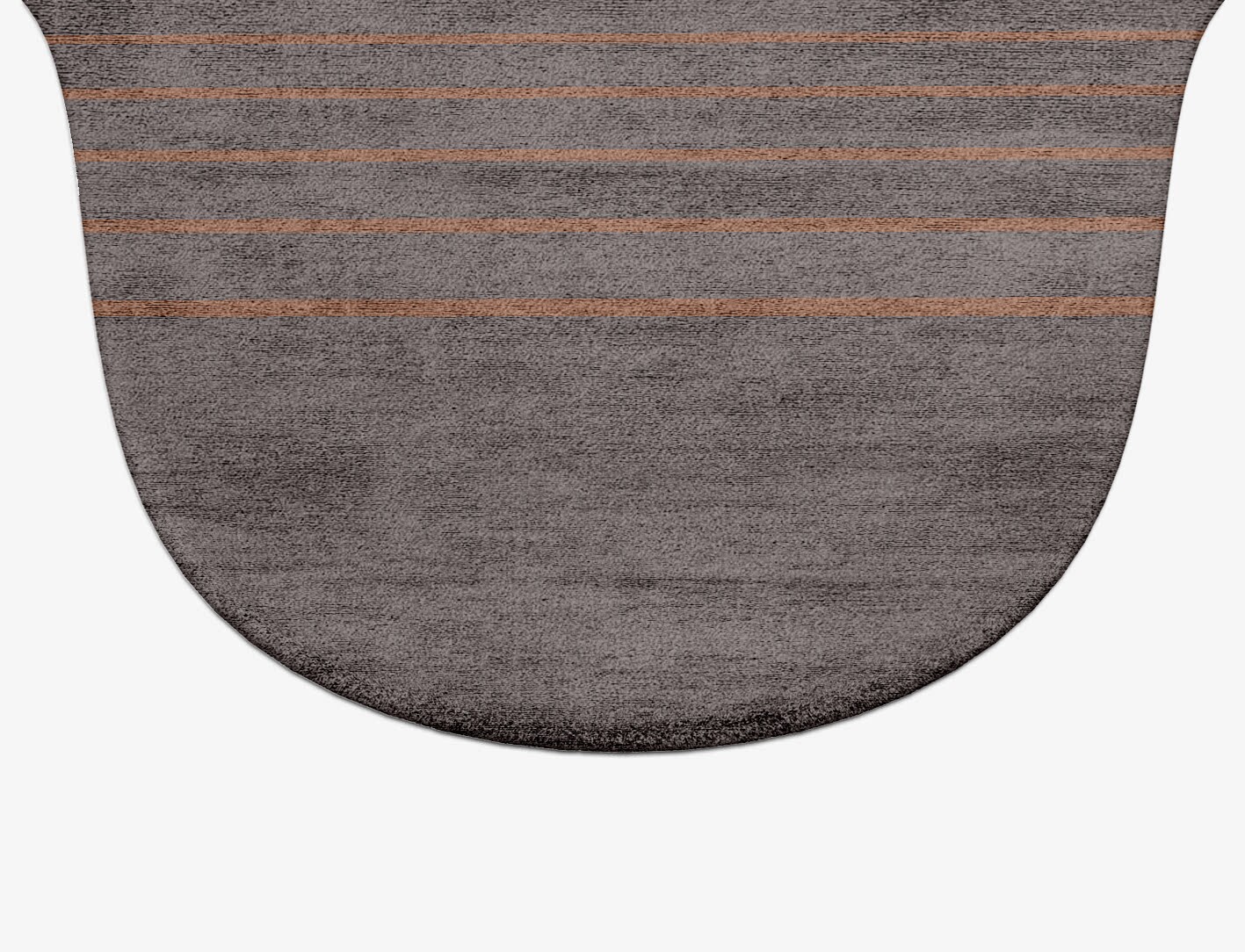 Lilt Minimalist Drop Hand Tufted Bamboo Silk Custom Rug by Rug Artisan