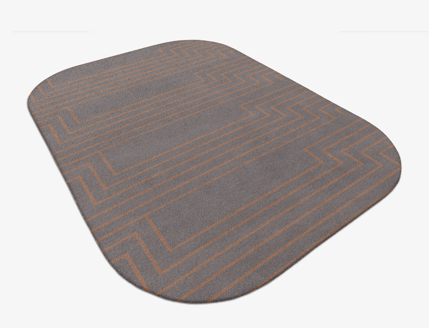 Lilt Minimalist Oblong Hand Tufted Pure Wool Custom Rug by Rug Artisan