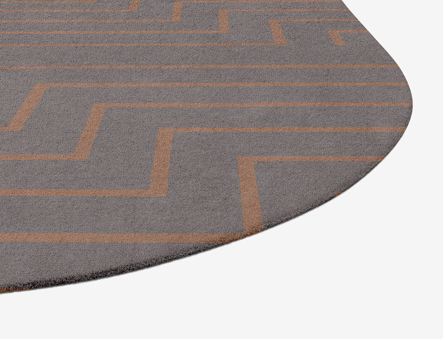 Lilt Minimalist Oblong Hand Tufted Pure Wool Custom Rug by Rug Artisan