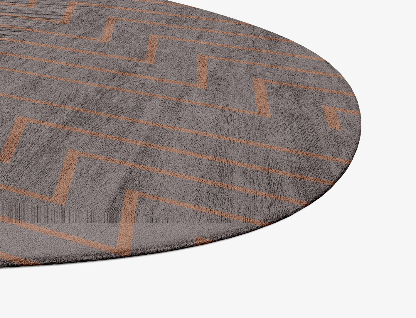 Lilt Minimalist Splash Hand Tufted Bamboo Silk Custom Rug by Rug Artisan