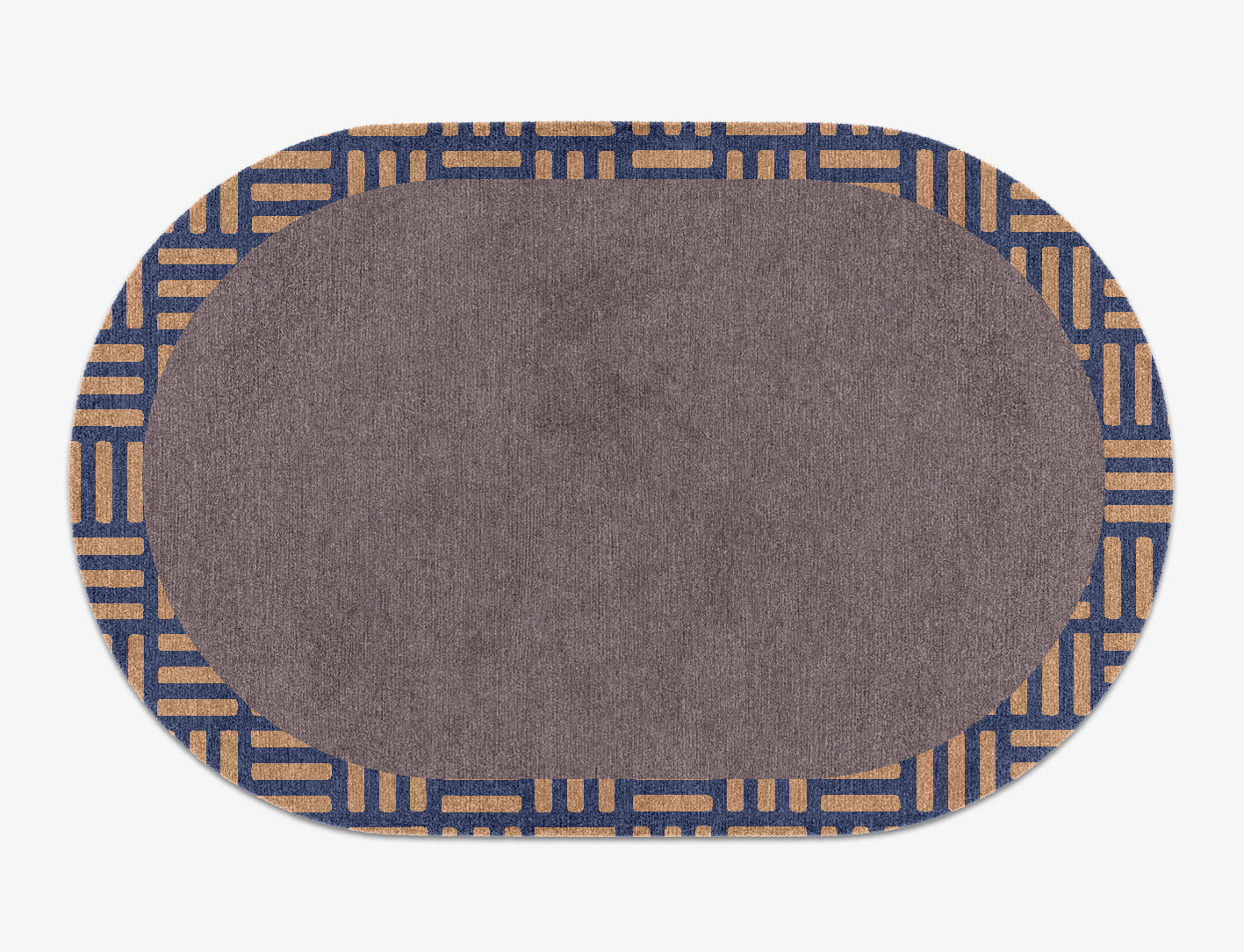 Limbus Geometric Capsule Hand Knotted Tibetan Wool Custom Rug by Rug Artisan