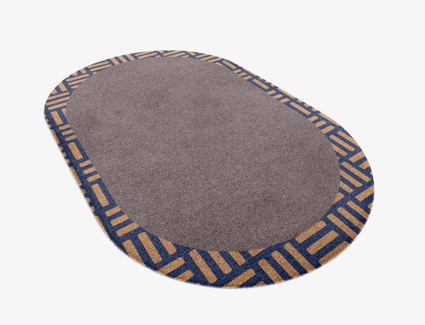 Limbus Geometric Capsule Hand Knotted Tibetan Wool Custom Rug by Rug Artisan
