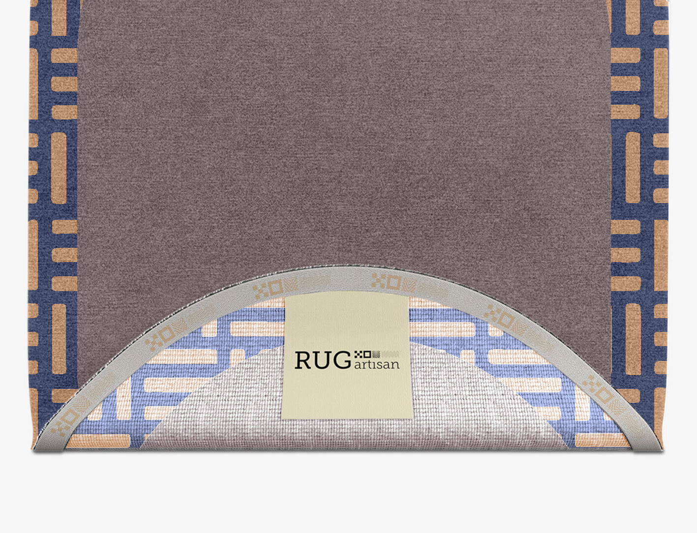Limbus Geometric Capsule Hand Knotted Tibetan Wool Custom Rug by Rug Artisan