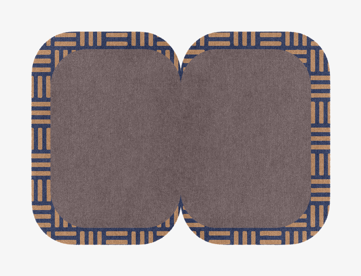 Limbus Geometric Eight Hand Knotted Tibetan Wool Custom Rug by Rug Artisan