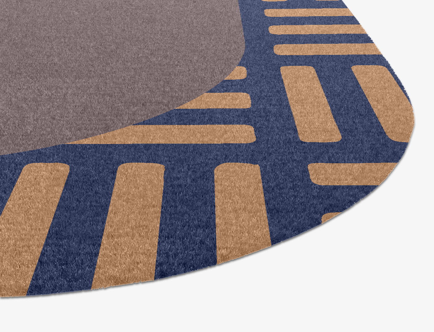 Limbus Geometric Eight Hand Knotted Tibetan Wool Custom Rug by Rug Artisan