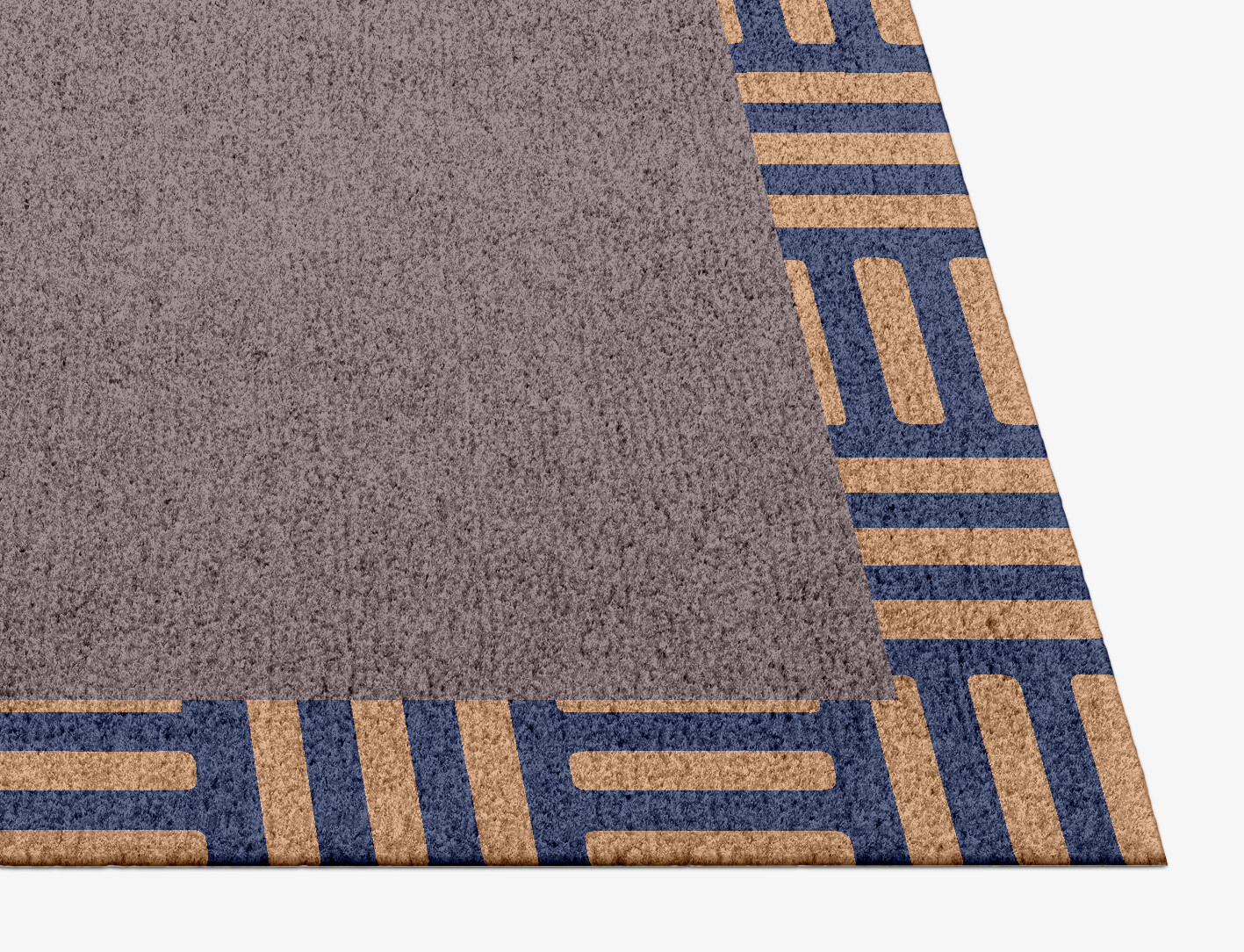 Limbus Geometric Rectangle Hand Knotted Tibetan Wool Custom Rug by Rug Artisan