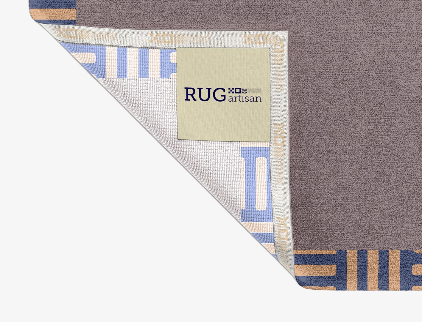 Limbus Geometric Rectangle Hand Knotted Tibetan Wool Custom Rug by Rug Artisan