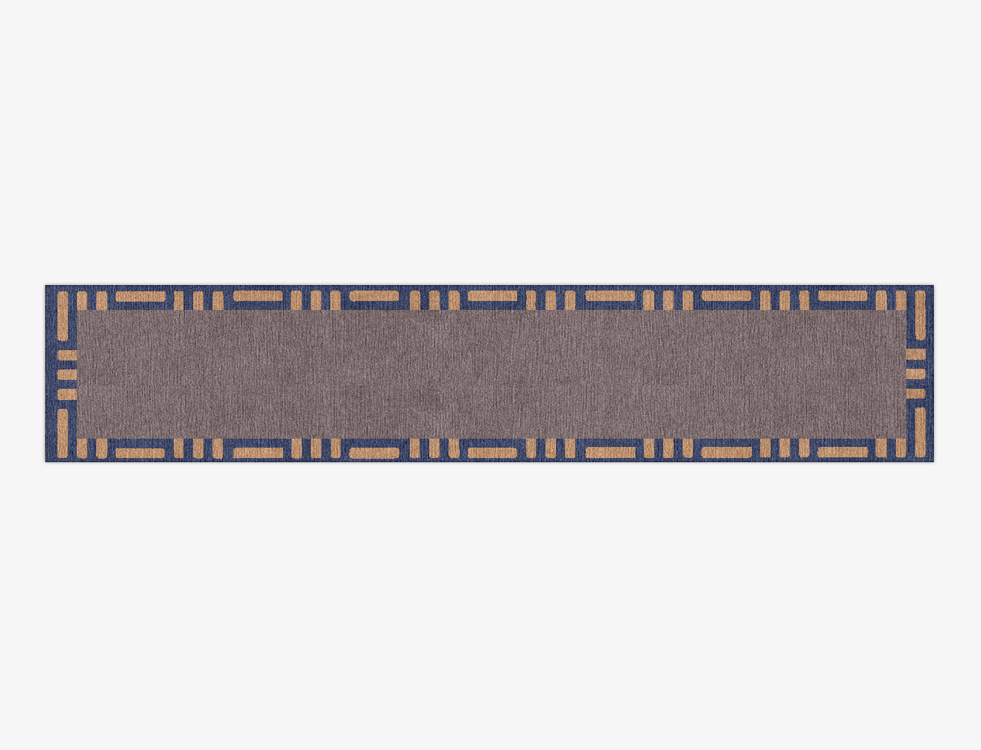 Limbus Geometric Runner Hand Knotted Tibetan Wool Custom Rug by Rug Artisan