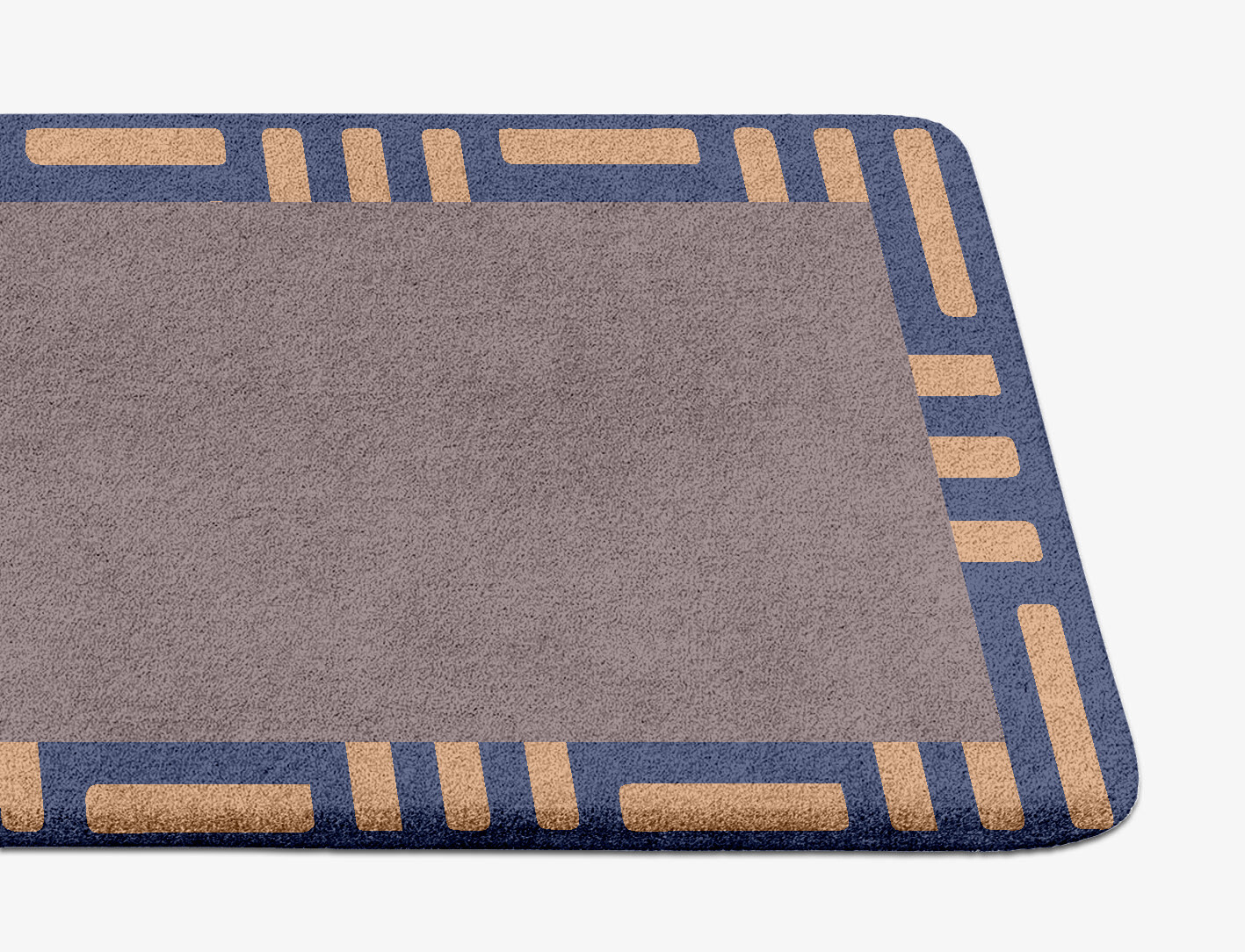 Limbus Geometric Runner Hand Tufted Pure Wool Custom Rug by Rug Artisan