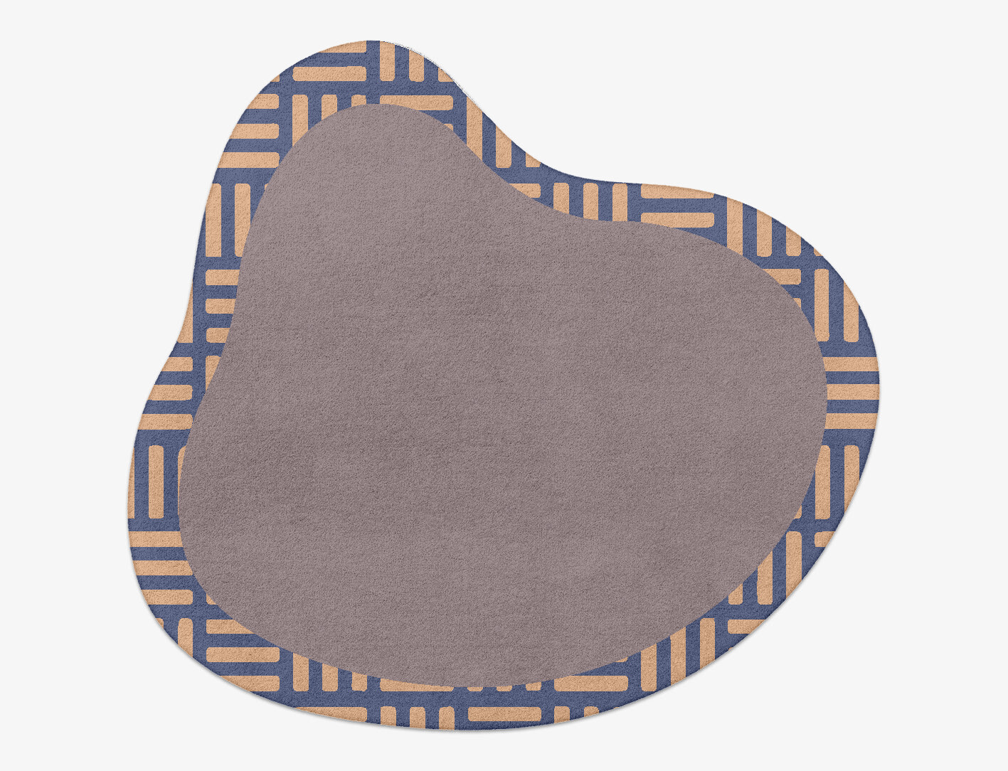 Limbus Geometric Splash Hand Tufted Pure Wool Custom Rug by Rug Artisan