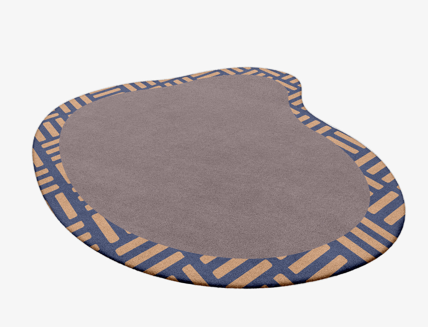 Limbus Geometric Splash Hand Tufted Pure Wool Custom Rug by Rug Artisan