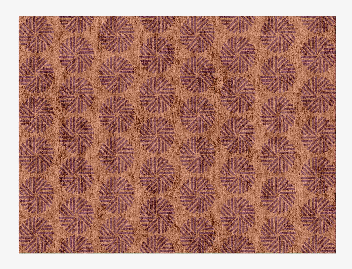 Lines Modern Geometrics Rectangle Hand Knotted Bamboo Silk Custom Rug by Rug Artisan