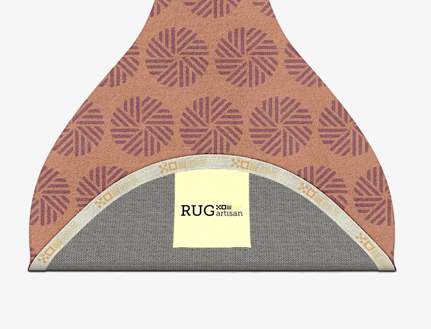 Lines Modern Geometrics Drop Hand Tufted Pure Wool Custom Rug by Rug Artisan