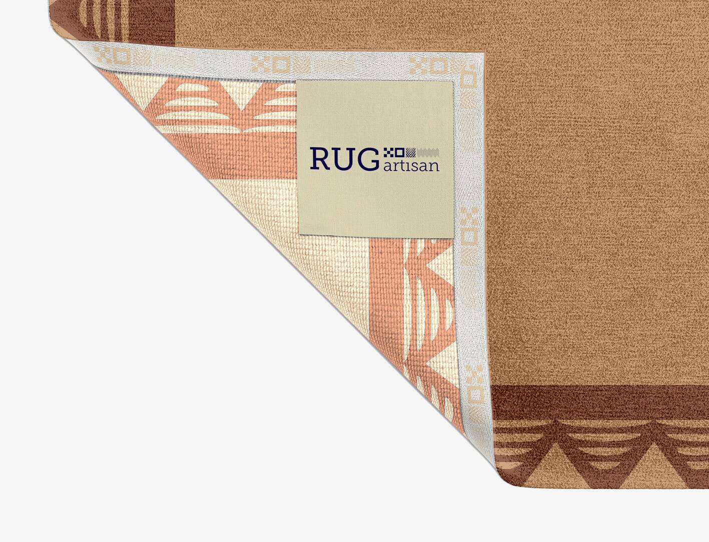 Locus Geometric Rectangle Hand Knotted Tibetan Wool Custom Rug by Rug Artisan