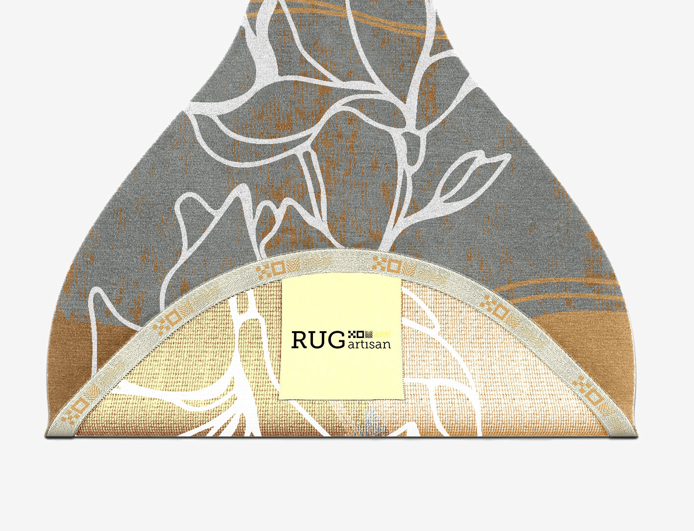 Longiflorum Field of Flowers Drop Hand Knotted Tibetan Wool Custom Rug by Rug Artisan