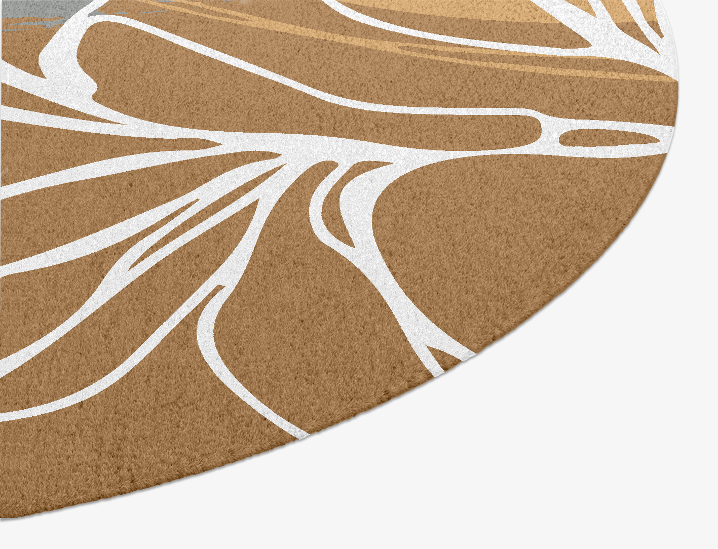 Longiflorum Field of Flowers Oval Hand Knotted Tibetan Wool Custom Rug by Rug Artisan