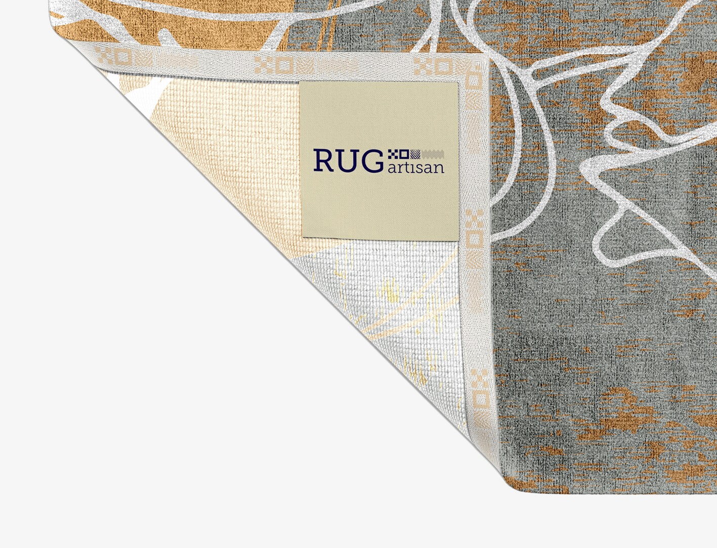 Longiflorum Field of Flowers Rectangle Hand Knotted Bamboo Silk Custom Rug by Rug Artisan