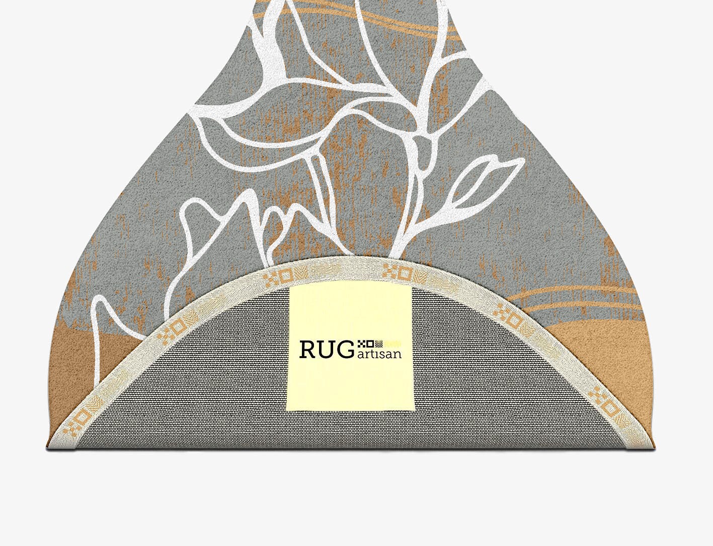Longiflorum Field of Flowers Drop Hand Tufted Pure Wool Custom Rug by Rug Artisan