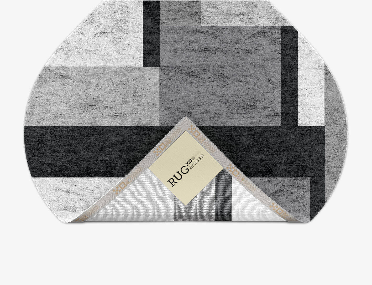 Lorn  Ogee Hand Knotted Bamboo Silk Custom Rug by Rug Artisan