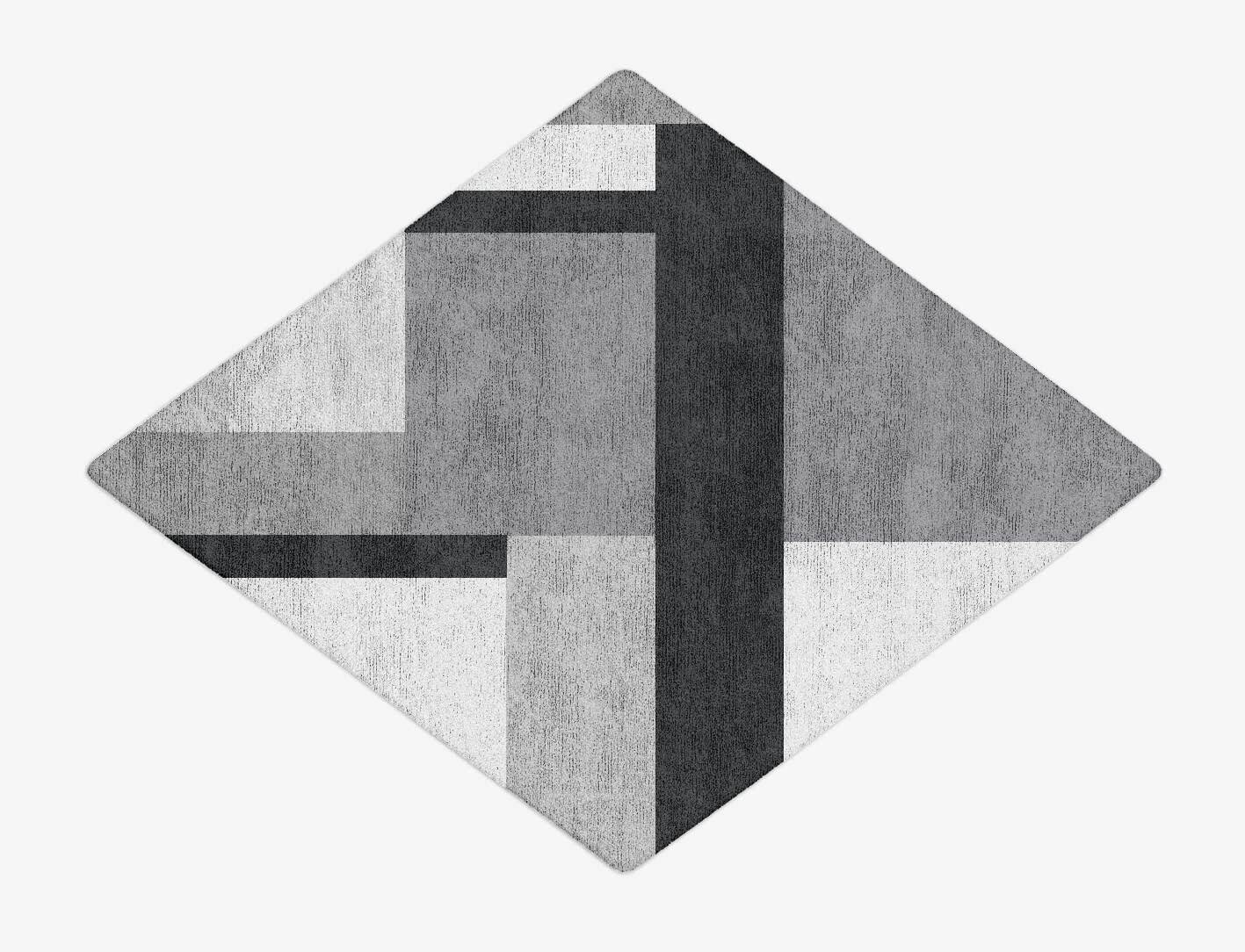 Lorn  Diamond Hand Tufted Bamboo Silk Custom Rug by Rug Artisan