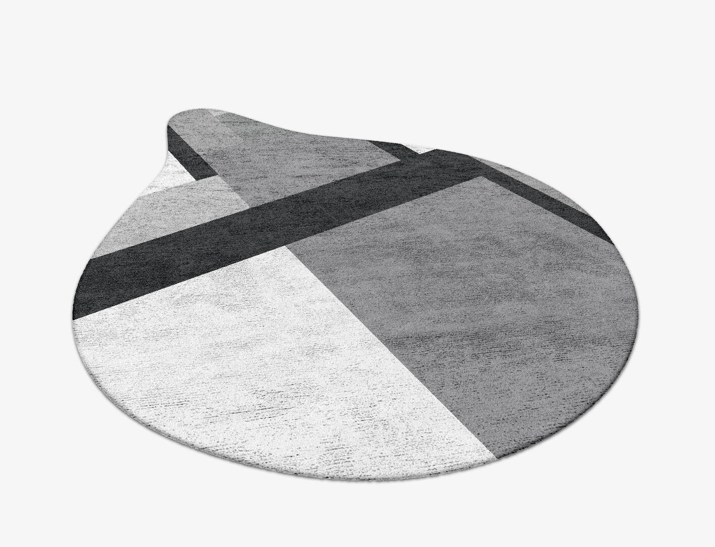 Lorn  Drop Hand Tufted Bamboo Silk Custom Rug by Rug Artisan