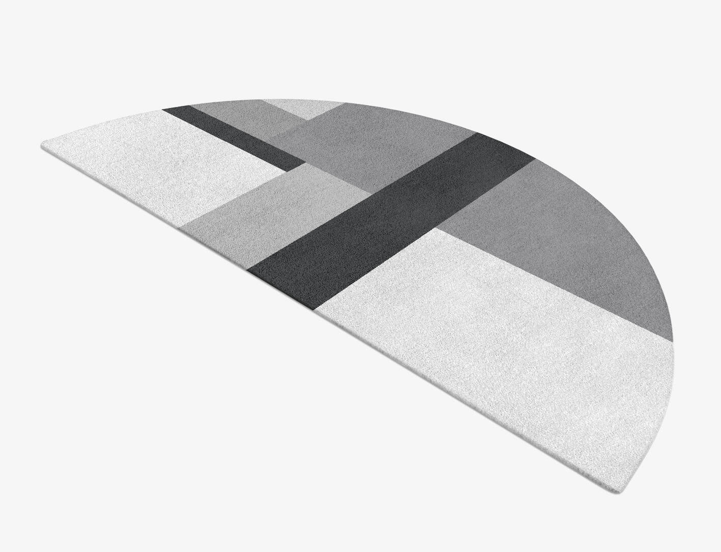 Lorn  Halfmoon Hand Tufted Pure Wool Custom Rug by Rug Artisan