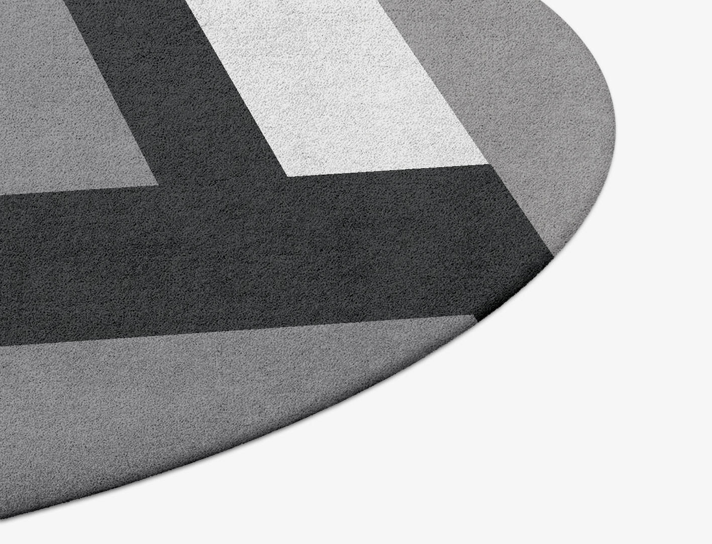 Lorn  Round Hand Tufted Pure Wool Custom Rug by Rug Artisan