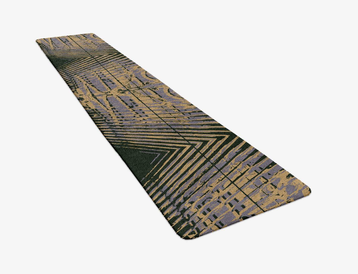 Louvre Abstract Runner Hand Tufted Pure Wool Custom Rug by Rug Artisan