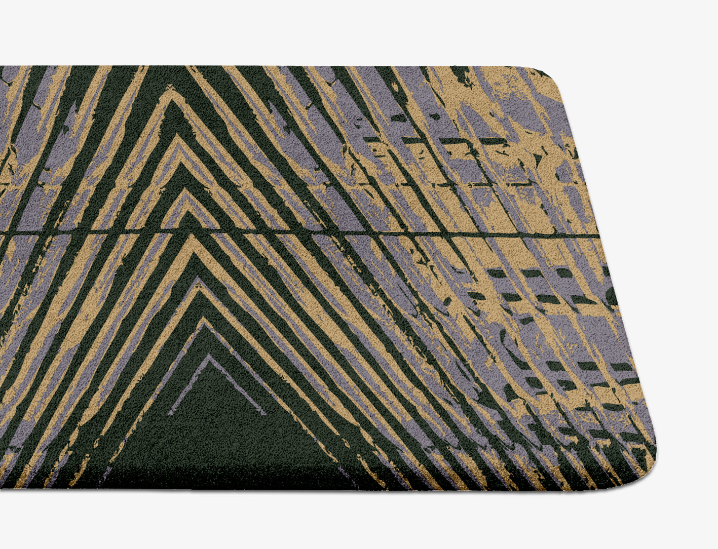 Louvre Abstract Runner Hand Tufted Pure Wool Custom Rug by Rug Artisan