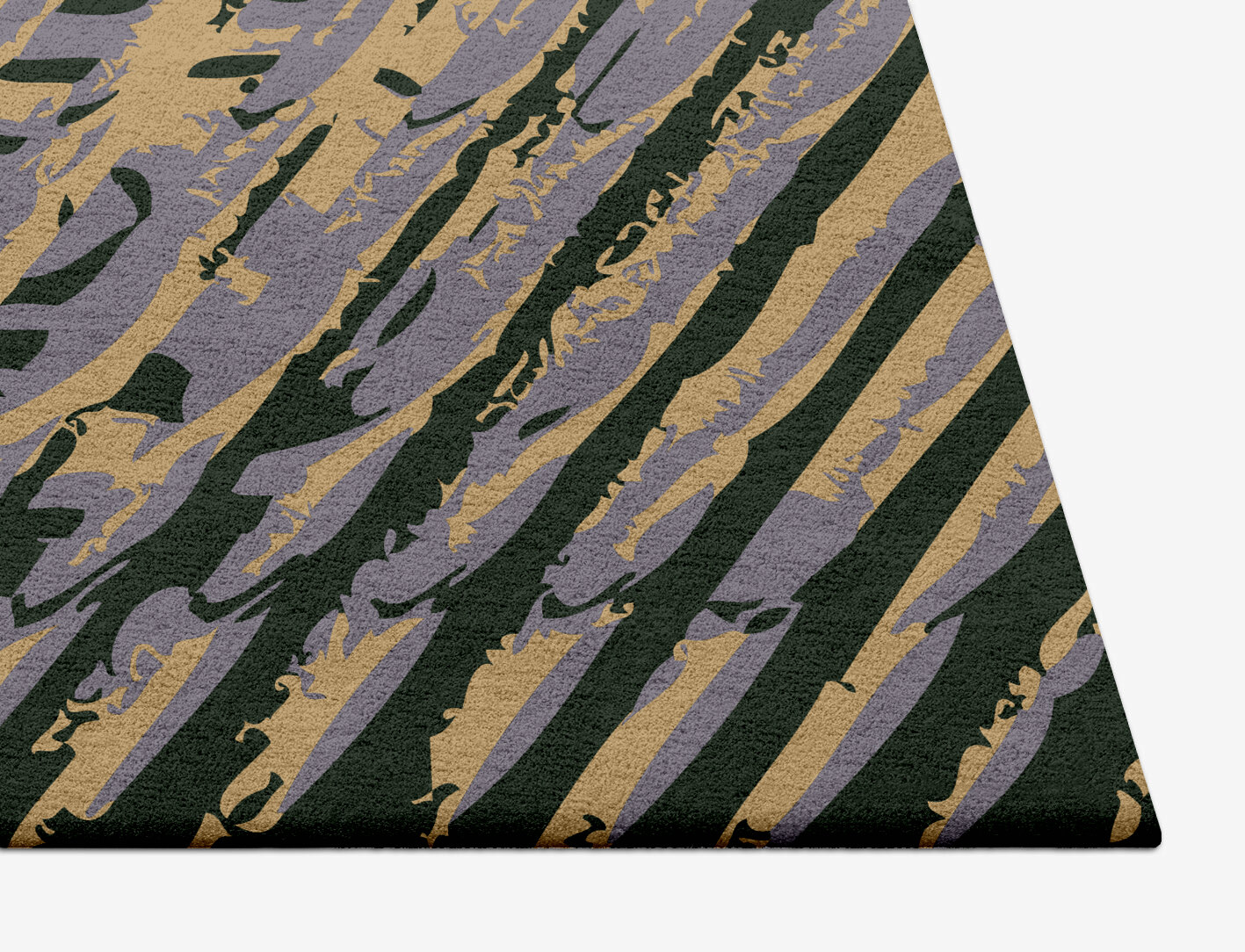 Louvre Abstract Square Hand Tufted Pure Wool Custom Rug by Rug Artisan