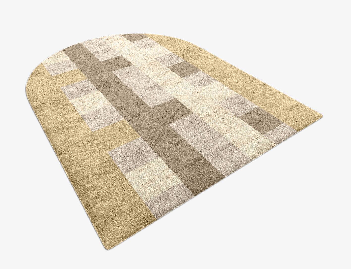 Lovat  Arch Hand Knotted Bamboo Silk Custom Rug by Rug Artisan