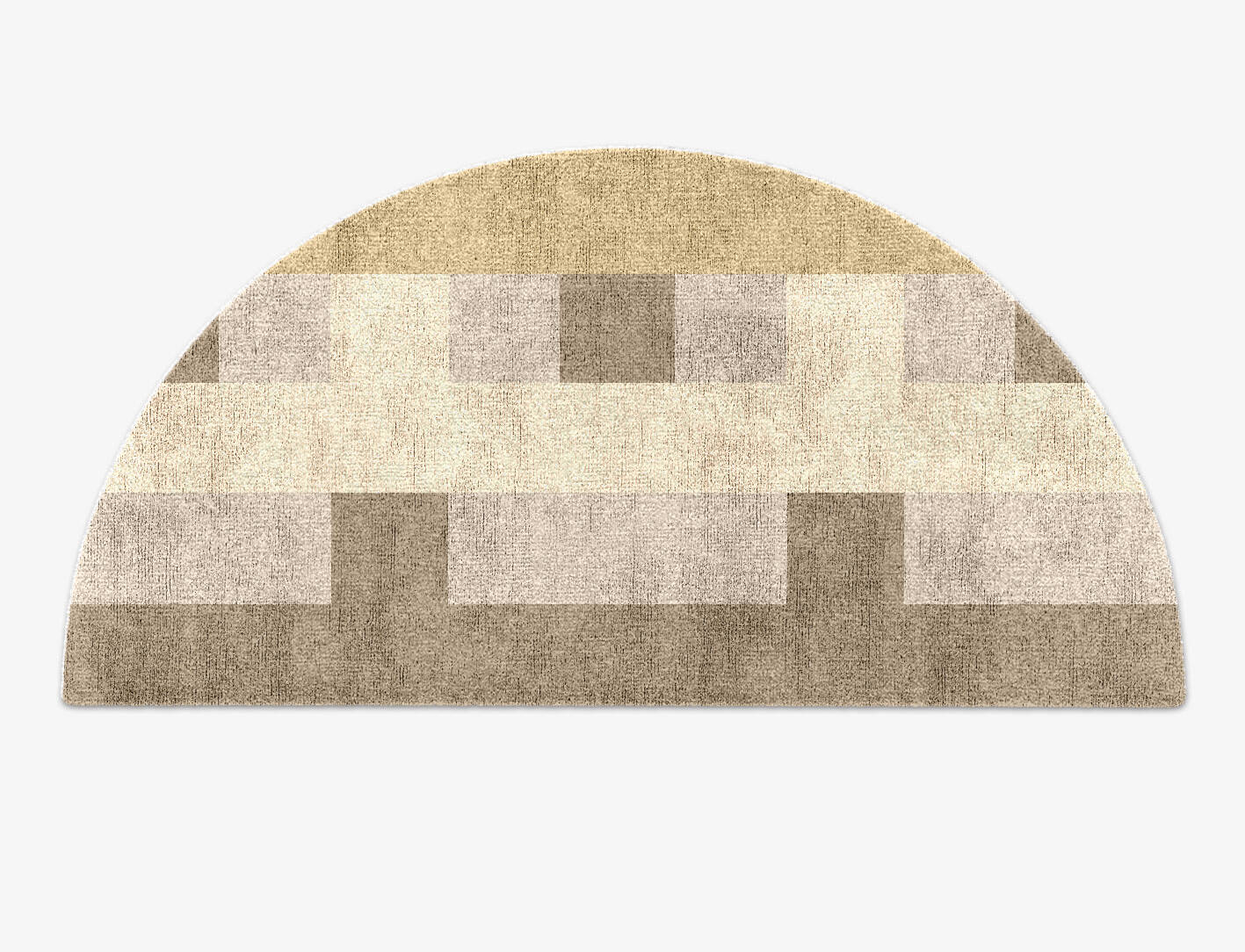 Lovat  Halfmoon Hand Knotted Bamboo Silk Custom Rug by Rug Artisan