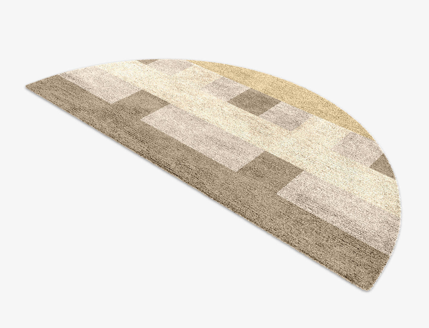 Lovat  Halfmoon Hand Knotted Bamboo Silk Custom Rug by Rug Artisan