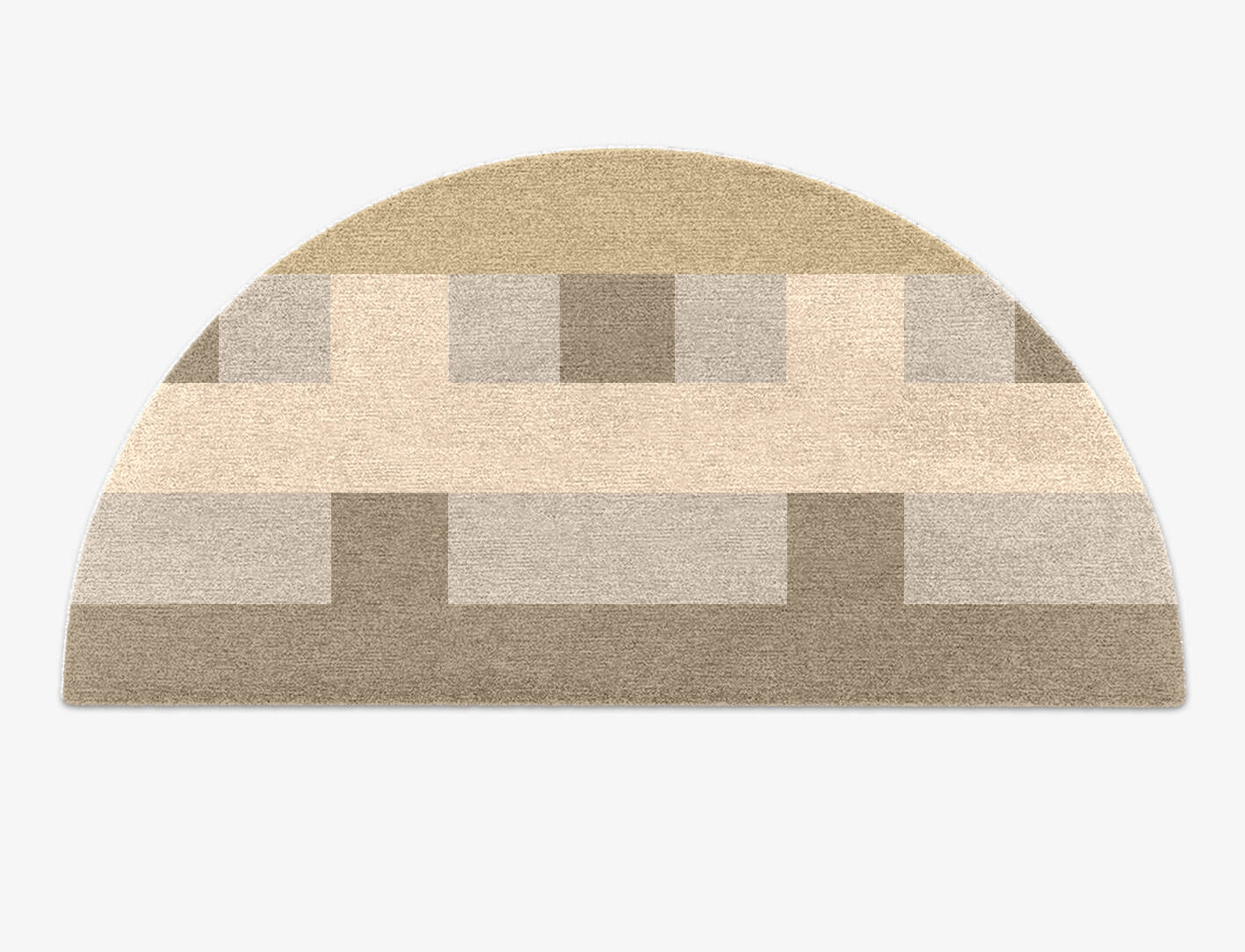 Lovat  Halfmoon Hand Knotted Tibetan Wool Custom Rug by Rug Artisan