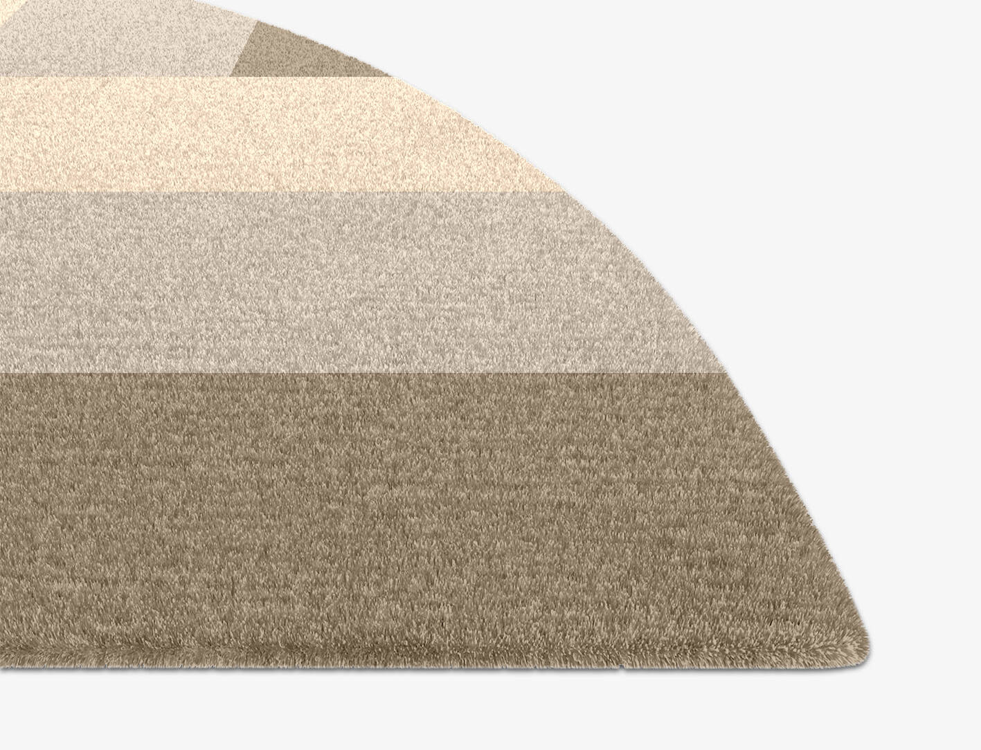 Lovat  Halfmoon Hand Knotted Tibetan Wool Custom Rug by Rug Artisan