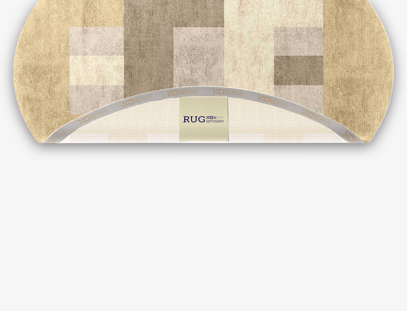 Lovat  Oval Hand Knotted Bamboo Silk Custom Rug by Rug Artisan