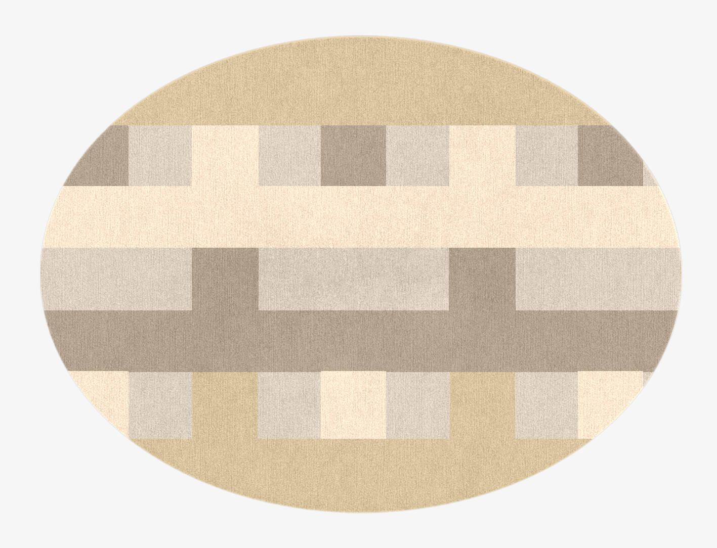 Lovat  Oval Hand Knotted Tibetan Wool Custom Rug by Rug Artisan