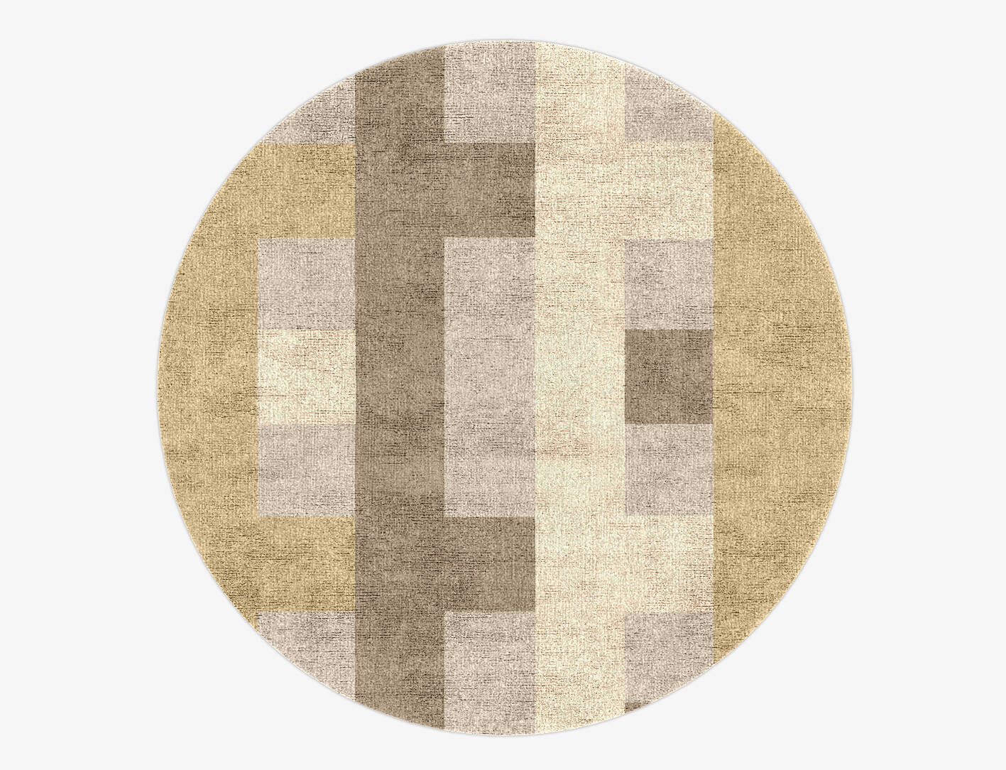Lovat  Round Hand Knotted Bamboo Silk Custom Rug by Rug Artisan