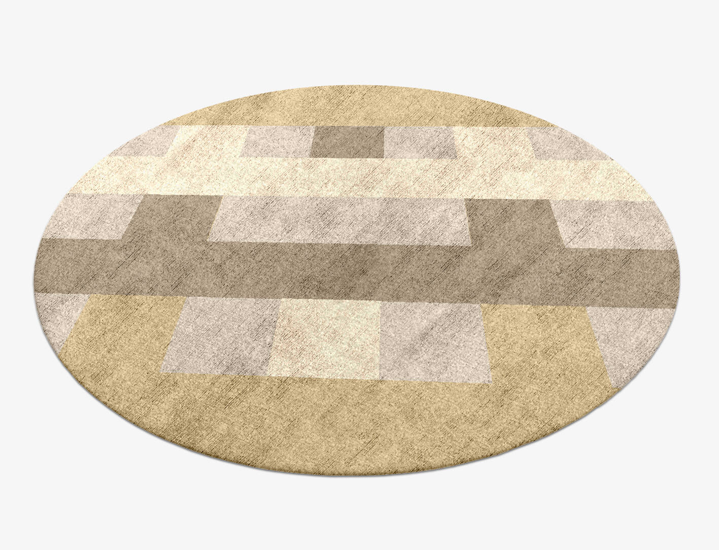 Lovat  Round Hand Knotted Bamboo Silk Custom Rug by Rug Artisan