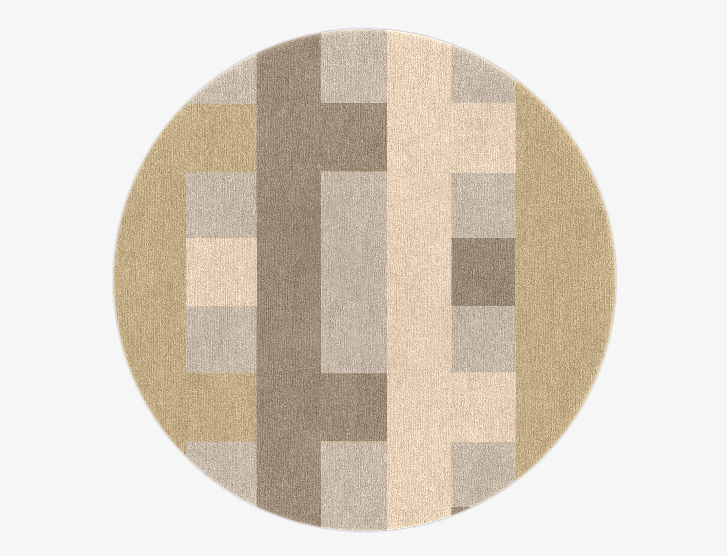 Lovat  Round Hand Knotted Tibetan Wool Custom Rug by Rug Artisan