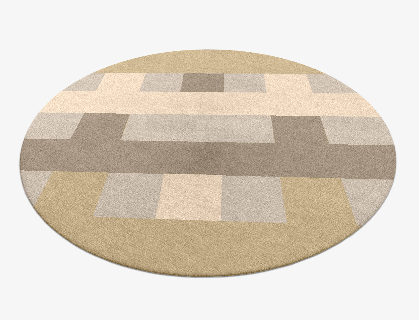 Lovat  Round Hand Knotted Tibetan Wool Custom Rug by Rug Artisan