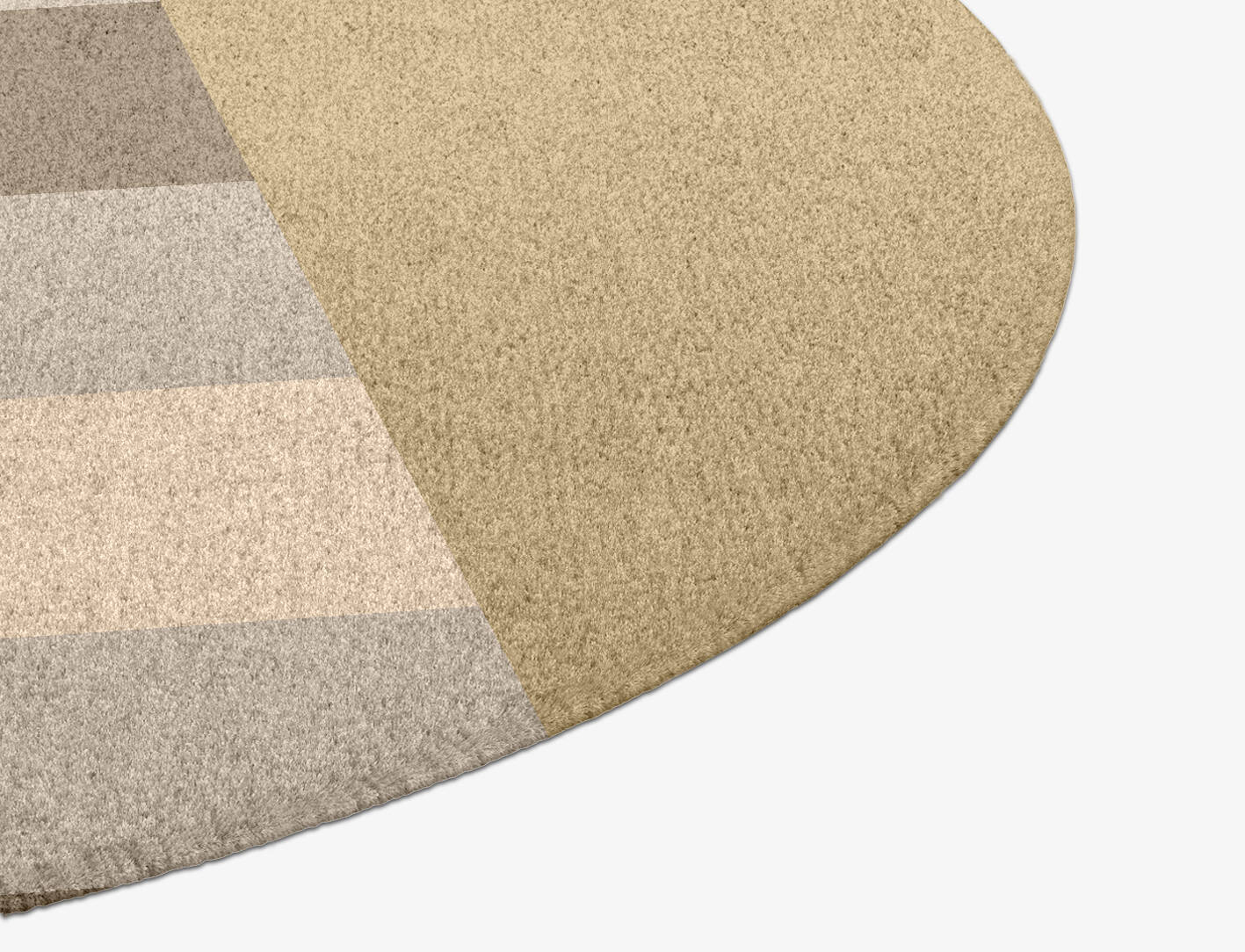 Lovat  Round Hand Knotted Tibetan Wool Custom Rug by Rug Artisan