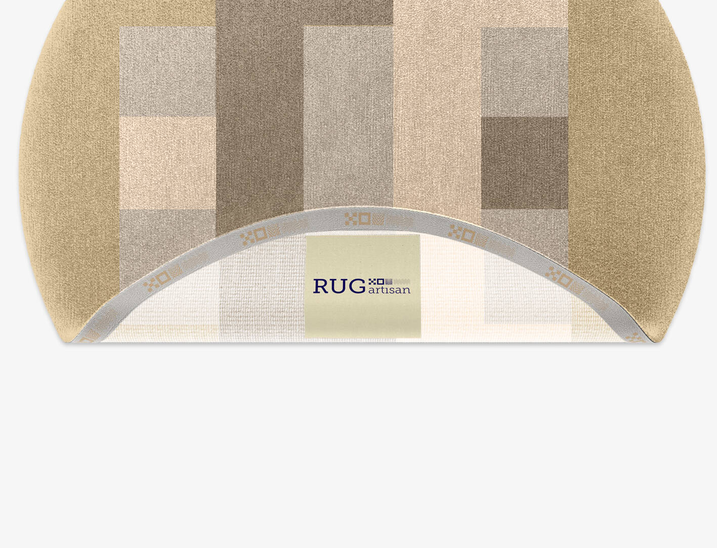 Lovat  Round Hand Knotted Tibetan Wool Custom Rug by Rug Artisan