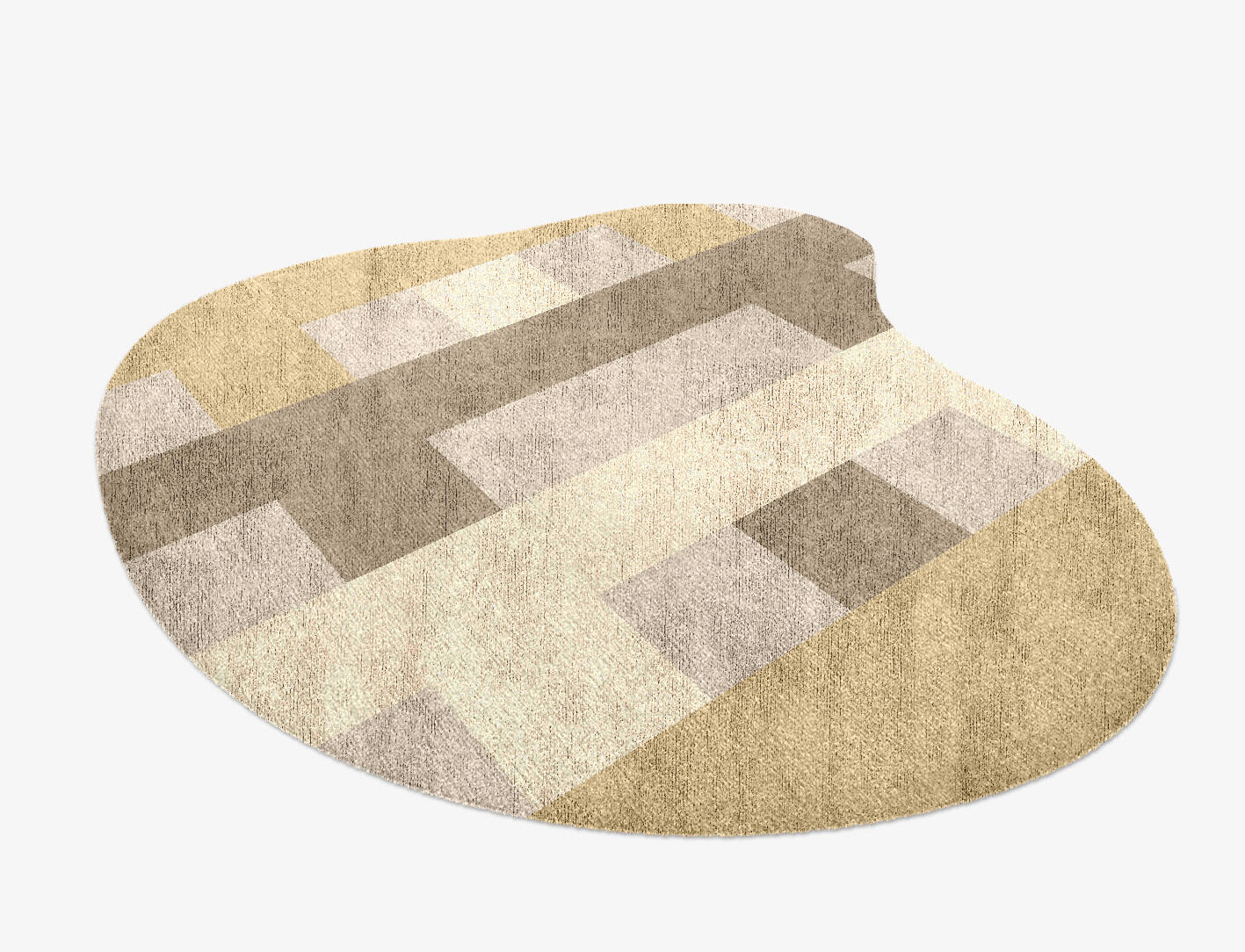 Lovat  Splash Hand Knotted Bamboo Silk Custom Rug by Rug Artisan