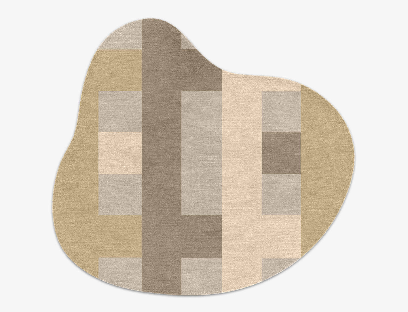 Lovat  Splash Hand Knotted Tibetan Wool Custom Rug by Rug Artisan
